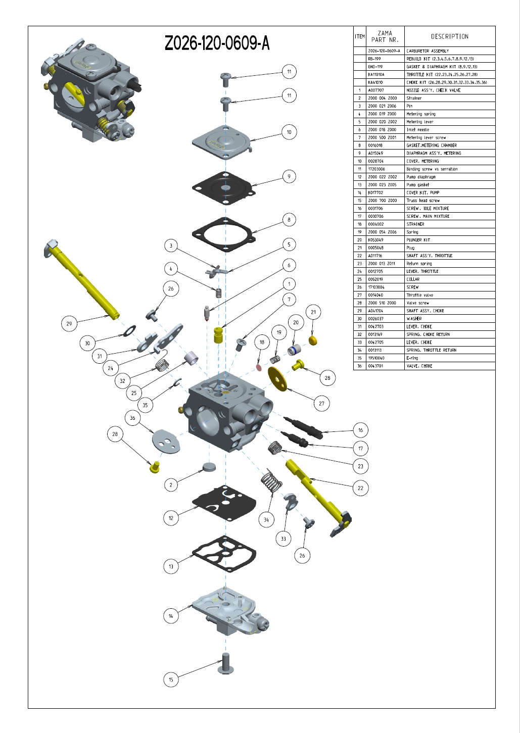 Z026-120-0609-A | ZAMA Group